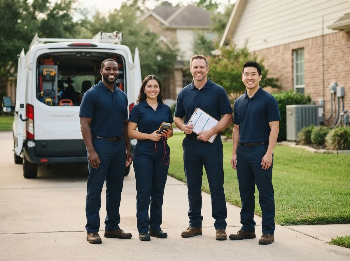 Certified HVAC technician near Meridian, TX